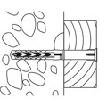 Produktbild von fischer - Langschaftdübel SXR T, galv. verzinkt 10x80 T