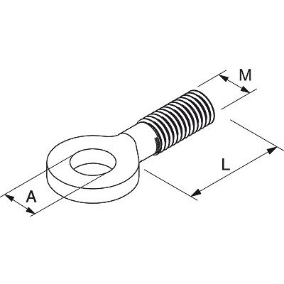 Produktbild von fischer - Augenschraube AG 10x25