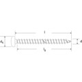 Produktbild von fischer - Spanplattenschraube Power-Fast,Halbrundkopf, Edelstahl A2, VG, TX 4,5