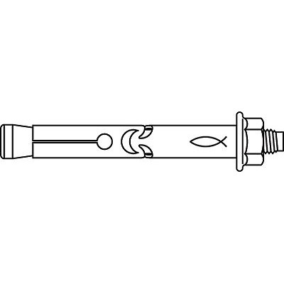 Produktbild von fischer - Hülsenanker FSA-B, verzinkt 10/10 B