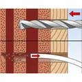 Produktbild von fischer - Langschaftdübel SXRL T, galv. verzinkt 10 x 80 T B NV