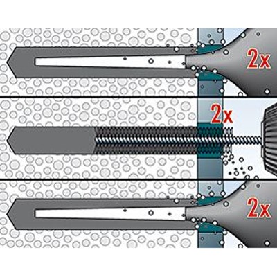 Produktbild von fischer - Multifunktionsmörtel 300 T K