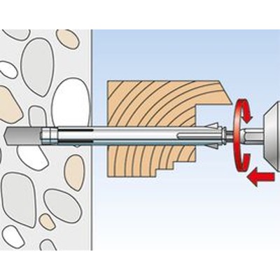 Produktbild von fischer - Fensterrahmendübel F 10 M 202 B SB-Karte