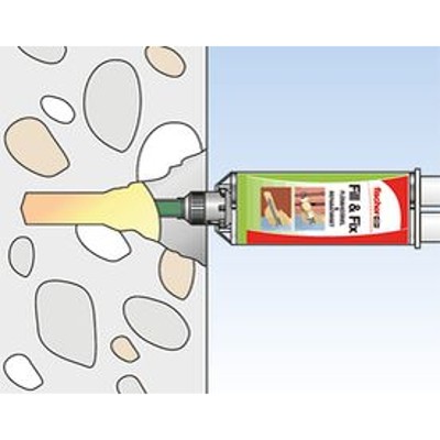 Produktbild von fischer - Flüssigdübel fill & fix SB-Karte