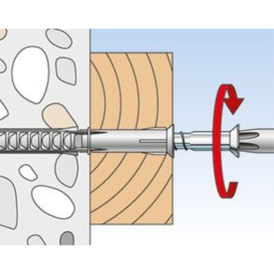 Produktbild von fischer - Langschaftdübel SXS Z, galv. verzinkt 8x150 Z E