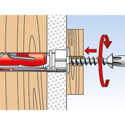 Produktbild von fischer - Nylon-Kippdübel DUOTEC 10 S PH