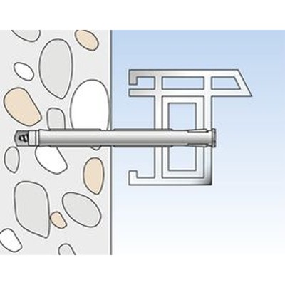 Produktbild von fischer - Fensterrahmendübel mit Senkkopfschraube F 10 S 165