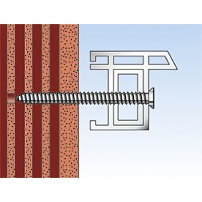 Produktbild von fischer - Fensterrahmenschraube FFS Flachkopf 7,5x132 T30