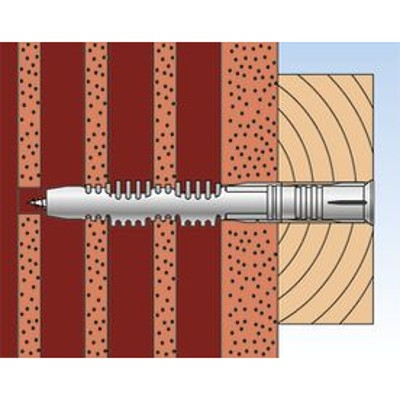 Produktbild von fischer - Langschaftdübel FUR SS, Edelstahl A4 10x160