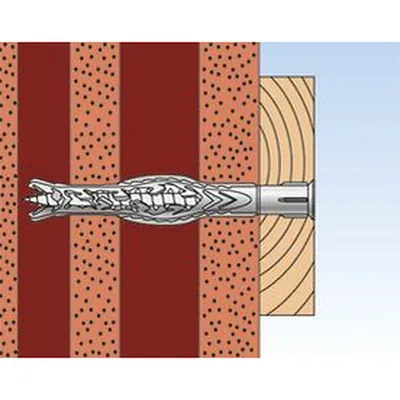 Produktbild von fischer - Langschaftdübel SXRL T, galv. verzinkt 10 x 80 T B NV