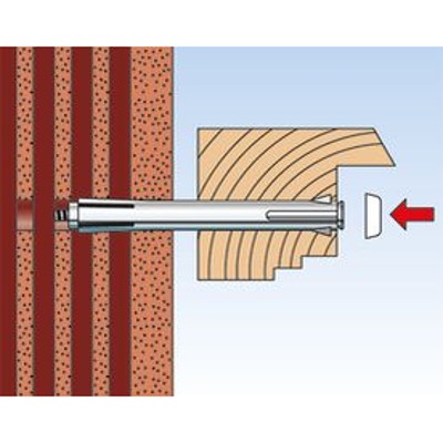 Produktbild von fischer - Fensterrahmendübel F 10 M 202 B SB-Karte