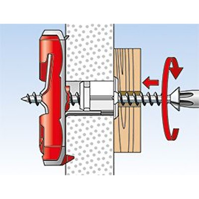 Produktbild von fischer - Nylon-Kippdübel DUOTEC 10 S PH