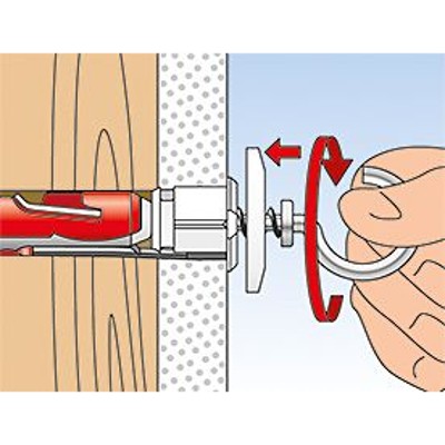 Produktbild von fischer - Nylon-Kippdübel DUOTEC 10 S PH