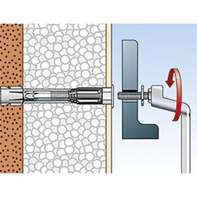 Produktbild von fischer - Abstandsmontagesystem Thermax (WDVS) Thermax 10/240 M10