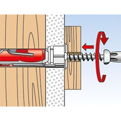 Produktbild von fischer - Nylon-Kippdübel DUOTEC 10 S PH