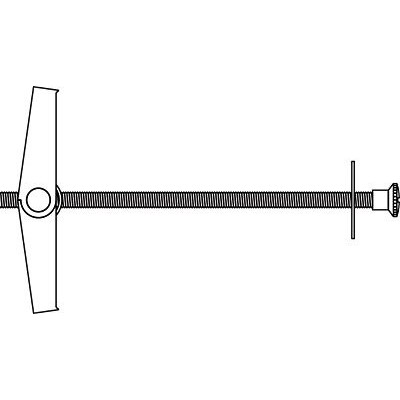 Produktbild von fischer - Hohlraum-Federklappdübel KD 3 B