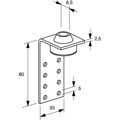 Produktbild von fischer - Deckenabhänger mit Schalldämmelement KH Z