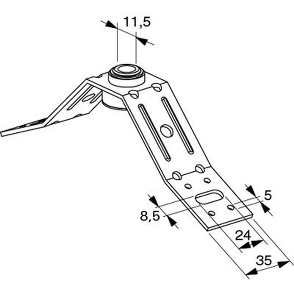 fischer Lüftungsrohrbügel LRBN Produktbild img2 L