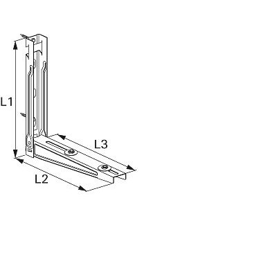 Produktbild von fischer - Klimagerätebefestiger KLIMA KLIK EASY 400/420/380