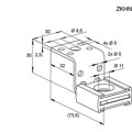 Produktbild von fischer - Deckenabhänger mit Schalldämmelement KH Z