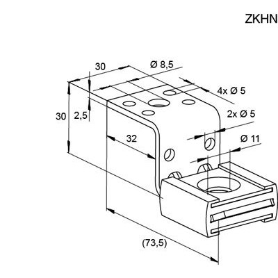 Produktbild von fischer - Deckenabhänger mit Schalldämmelement KH Z