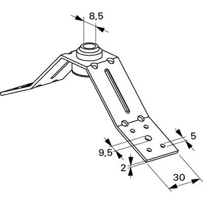 Produktbild von fischer - Lüftungsrohrbügel LRB