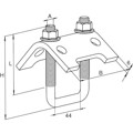 Produktbild von fischer - Trägerkralle-Spannbügel, verzinkt TKR 62D