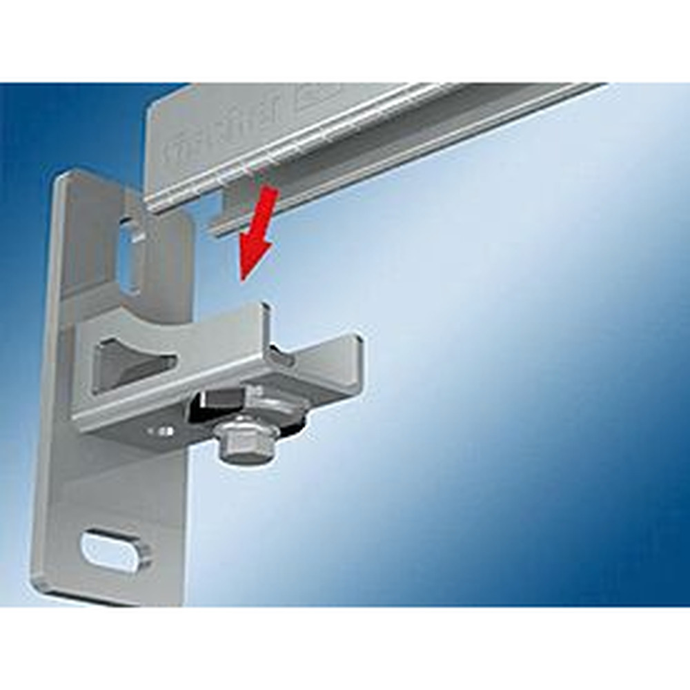 fischer Konstruktionselement - Sattelflansch SF Clix 31 vormontiert Produktbild img4 L