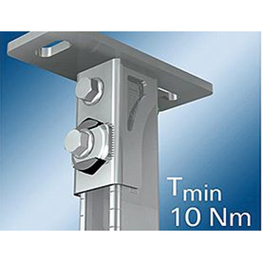fischer Konstruktionselement - Sattelflansch SF Clix 31 vormontiert Produktbild img6 L