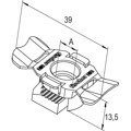 Produktbild von fischer - Schiebemutter FSM Clix P, verzinkt M10