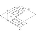 Produktbild von fischer - Konstruktionselement - Verbindungselement PFFF 2L