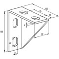 Produktbild von fischer - Konstruktionselement - Winkelkonsole, feuerverzinkt WK 100/100