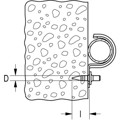 Produktbild von fischer - Stahl-Einschlagnagel ED 22