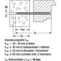 Produktbild von fischer - Fensterrahmenschraube FFSZ, Zylinderkopf 7,5x112 T30
