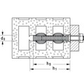 Produktbild von fischer - Injektions-Ankerhülse FIS-H N, mit Netz 20x85 N