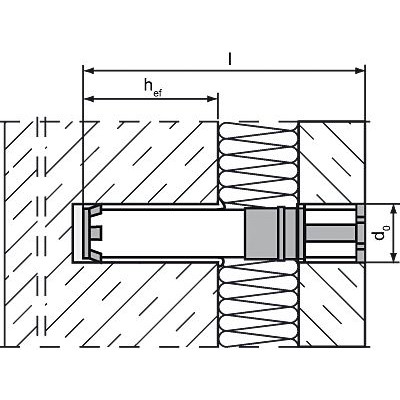 Produktbild von fischer - Wetterschalen-Sanieranker FWS II A 205