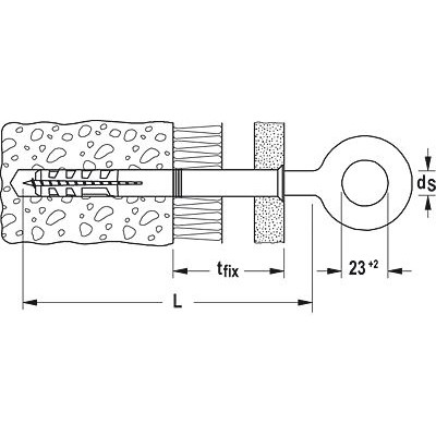 Produktbild von fischer - Gerüstöse GS 12x230