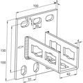 Produktbild von fischer - Konstruktionselement - Sattelflansch PSFQ 41