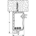 Produktbild von fischer - Sammelhalter-Montagesockel SHA MS