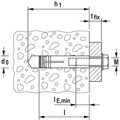 Produktbild von fischer - Schwerlastanker Edelstahl R SL M 8 N R