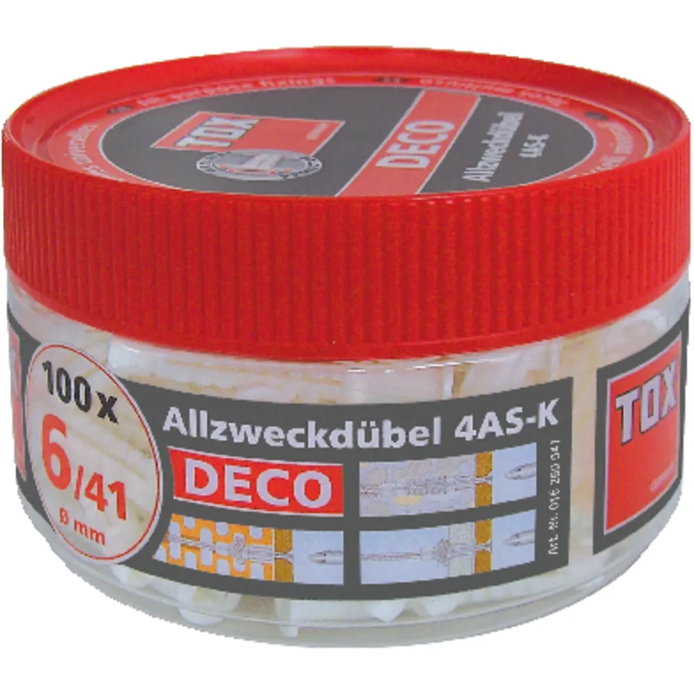 TOX Allzweckdübel Deco in Runddose Produktbild img1 L