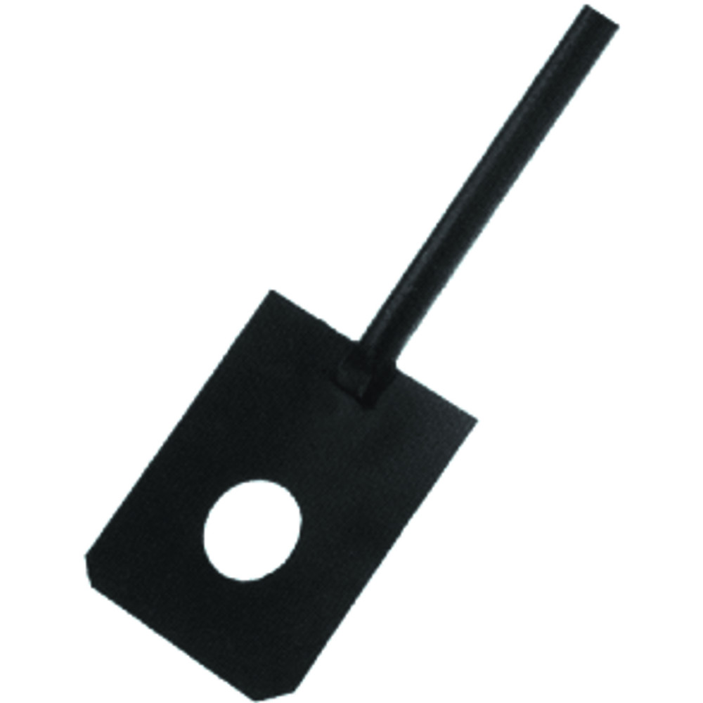 Idealspaten Mörtelspaten, schwarz lackiert Gasborhstiel, 180 x 230mm Produktbild img1 L