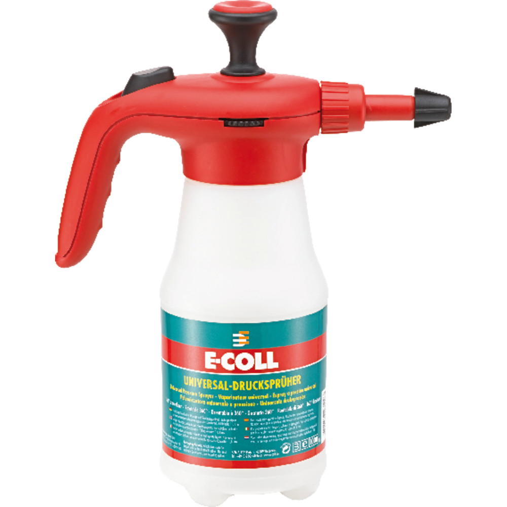E-COLL Universal-Drucksprüher 360° schwenkbar, Kunststoffdüse, 1L Behälter Produktbild img2 L