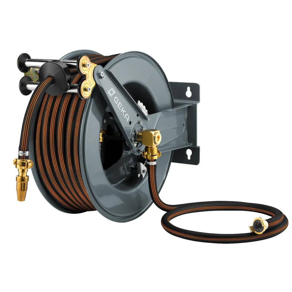GEKA plus PA30GSK Automatischer Schlauchaufroller mit 25 Meter 3/4″-Schlauch Produktbild img1 L
