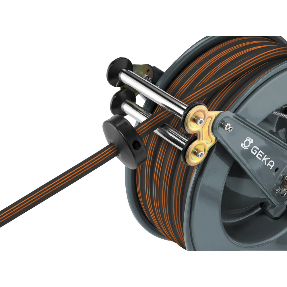 GEKA plus PA30GSK Automatischer Schlauchaufroller mit 25 Meter 3/4″-Schlauch Produktbild img2 L