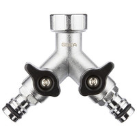GEKA® Zweiwegeventil "Stecksystem" IG G 3/4" MS Cr IG 24,66mm Produktbild