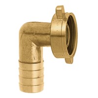 Produktbild von GEKA® - 2/3-Winkelschlauchverschraubung MS, 90°, IG G3/4", 13mm