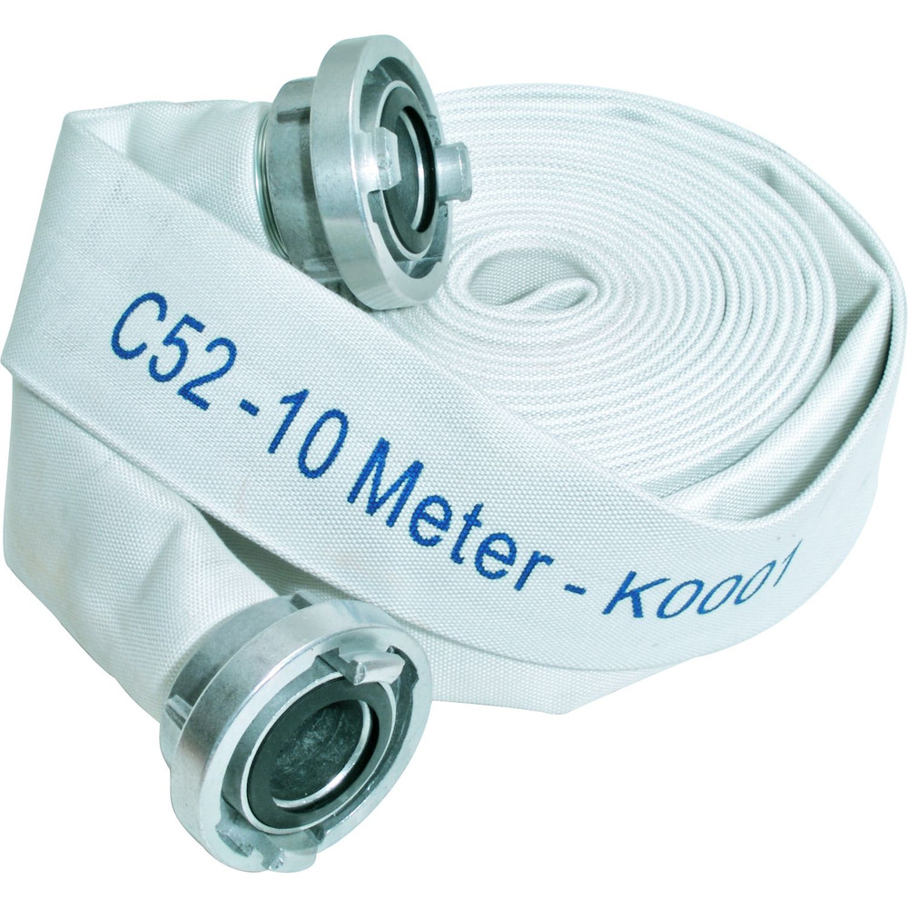 GEKA® Bauflachschlauch mit Storz C-Kupplung,Poly./TPR,weiß Produktbild img1 L
