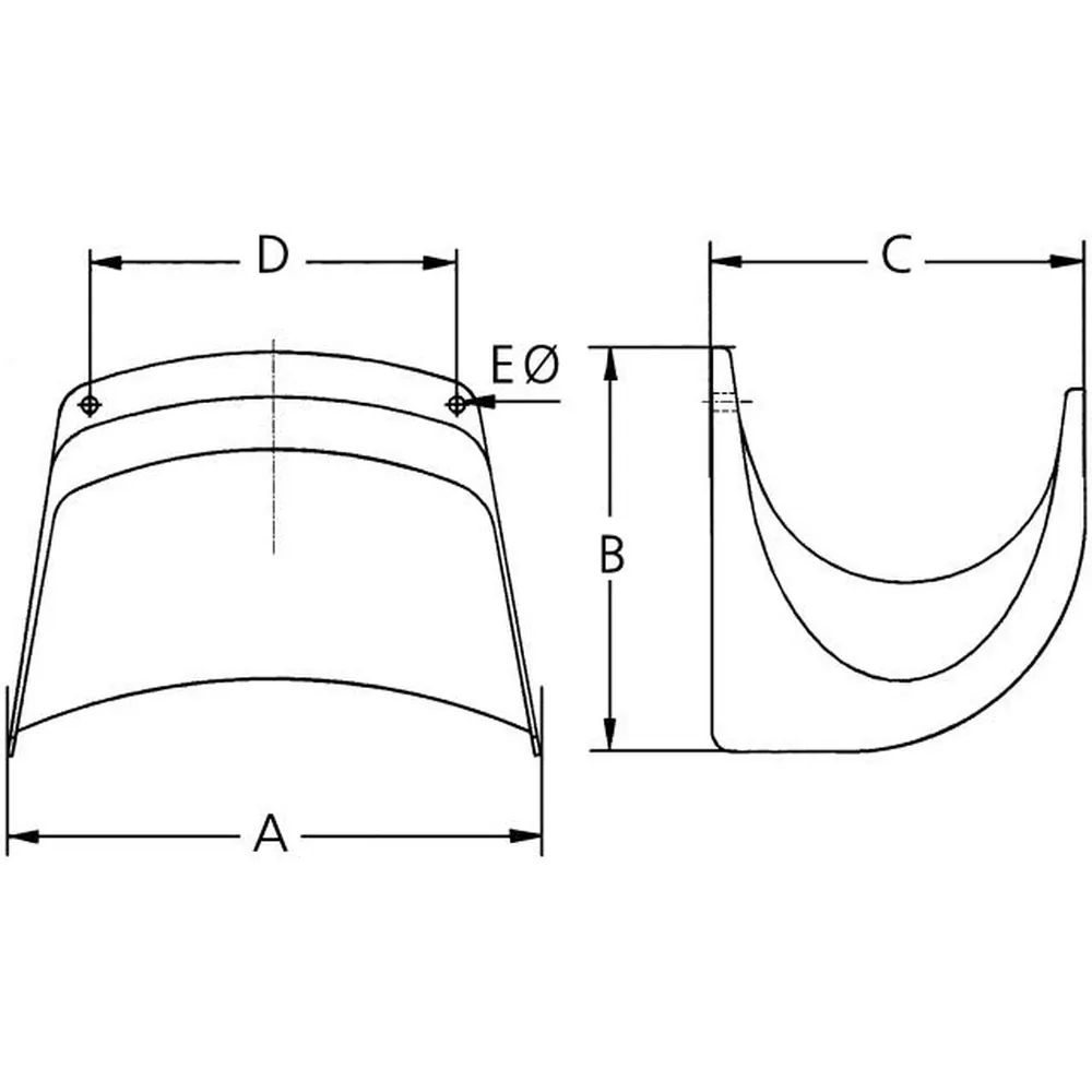 GEKA plus Wandschlauchhalter, KS, 270x200x190mm, grün Produktbild img2 L