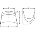 GEKA plus Wandschlauchhalter, KS, 270x200x190mm, grün Produktbild img2 S